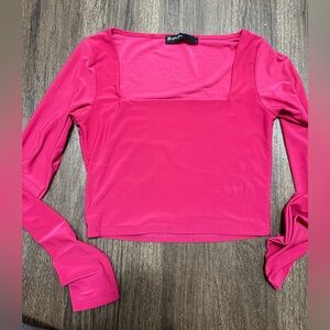 Chic Fuchsia Long Sleeve